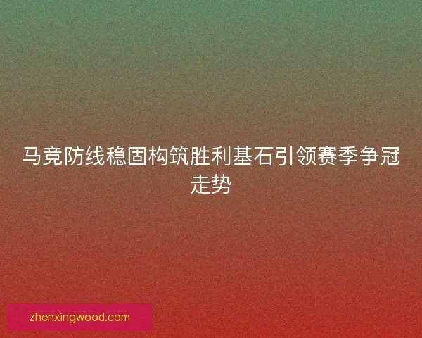 马竞防线稳固构筑胜利基石引领赛季争冠走势 马竞防线稳固构筑胜利基石引领赛季争冠走势